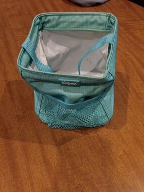 thirty-one Teal Mesh Cosmetic Caddy